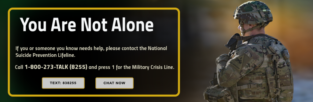 US Army Suicide Prevention Program